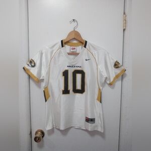 Vintage Nike Team Missouri Tigers #10 Jersey Sz 8